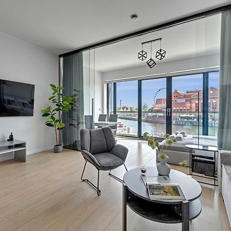 Symfonia Amazing River View Apartment By Downtown Apartments Gdansk Exterior photo