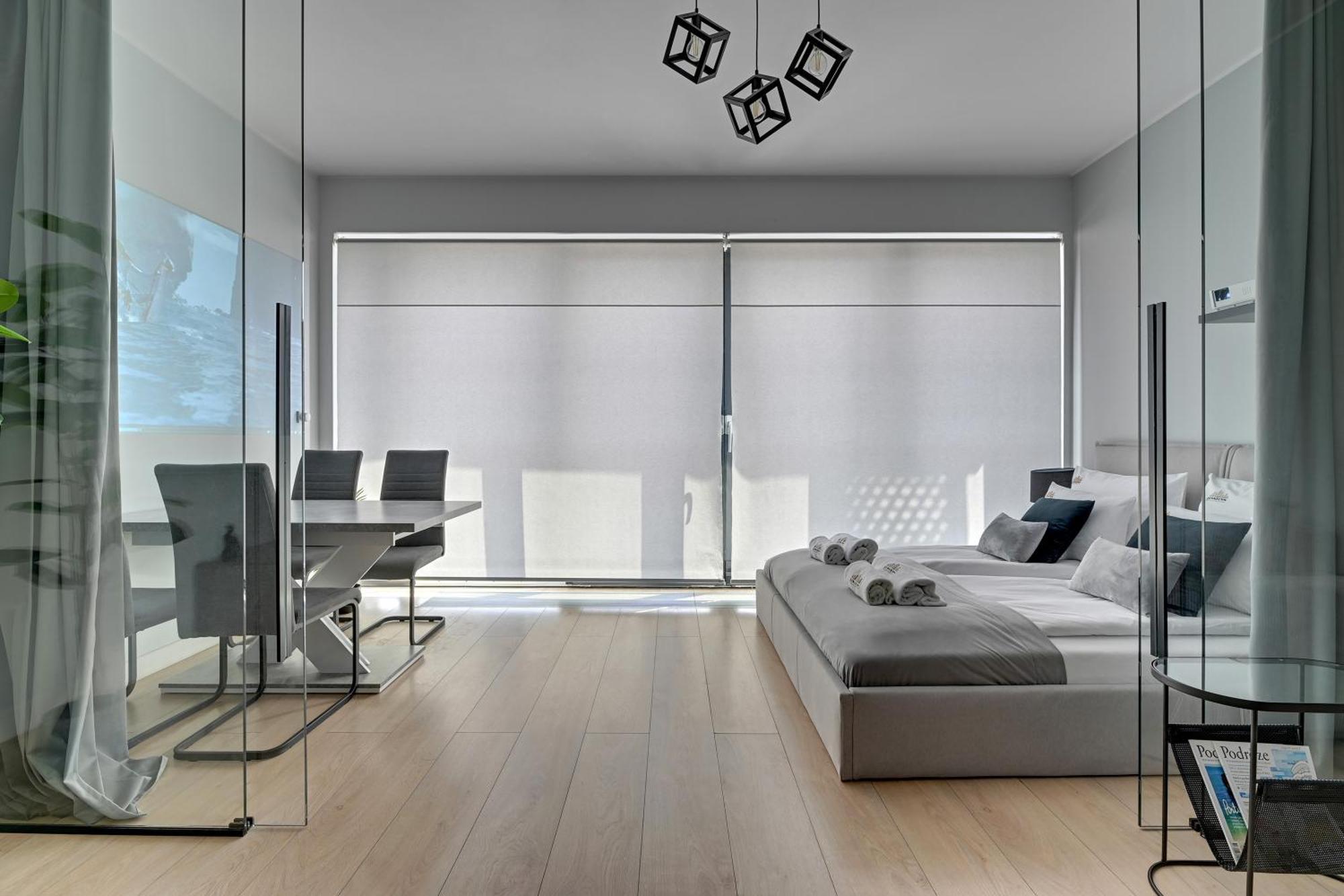 Symfonia Amazing River View Apartment By Downtown Apartments Gdansk Exterior photo