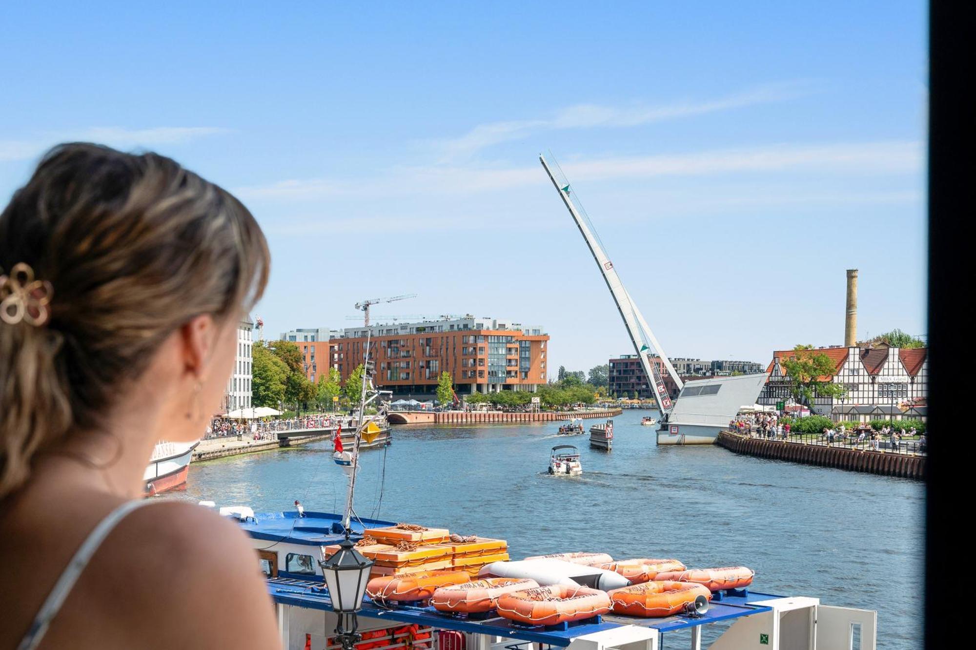 Symfonia Amazing River View Apartment By Downtown Apartments Gdansk Exterior photo